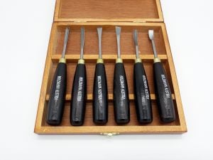 Coffret 6 outils de sculpture Holzmann SCH6TLG 