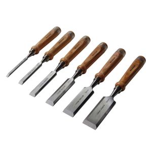 Coffret de 6 Ciseaux à Bois HSS Holzmann- Largeur 6 à 38 mm