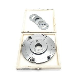 Porte outils à rainer carbure extensible de 4 à 15 mm diamètre 160 mm et alésage 30mm HOLZMANN