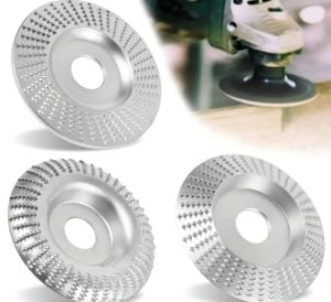 Lot de 3 disques à sculpter pour meuleuse d’angle