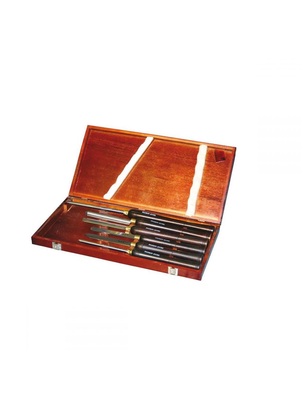 Coffret de 6 Gouges de Tournage Holzmann SCH6TLG | Atelier d