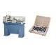 Tour à métaux électronique Bernardo PROFI 750LZ socle + Jeu de 9 outils à plaquettes carbure 12 x 12 inclus 