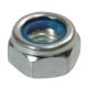 Écrous hexagonaux autofreinés DIN 985, acier 8 et inox A2 (lot de 25) Ø6