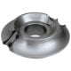 Porte outils quart de rond à plaquettes interchangeables carbure. Al.50. Ø160. Rayon 20/25