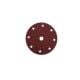 Disque velcro Ø 150 - 9 TROUS - grain de 100 -la pièce -