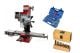Fraiseuse Holzmann BF25VLN Auto, 20 fraises hélicoïdales + coffret mandrin à pince ER CM3 inclus 