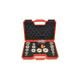 Coffret MAXI de fraises à feuillurer CMT + roulements - Queue de 12 mm