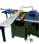 Combiné À Bois 5 Opérations Jean L'ébéniste COMB250 Avec Arbre Hélicoïdal - 230V